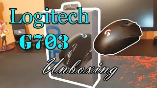 Logitech G703 unboxing sound test [upl. by Hamforrd566]