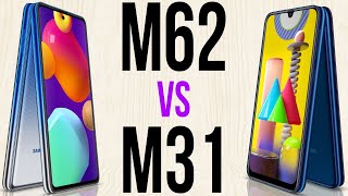 M62 vs M31 Comparativo [upl. by Hpesoj666]