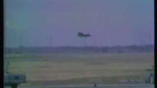 SR71 Blackbird Makes Passes and Lands [upl. by Oremo]