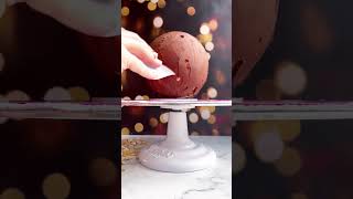 How to make a Disco Mirror Ball cake with Cake Lace Edible Sequins  New Years Eve Celebration cake [upl. by Olrac]