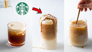 6 Iced Coffee Drinks that are better than Starbucks easy amp vegan [upl. by Dlonra419]