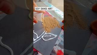 DIY SAND ART ytshorts poonamvideo viral [upl. by Gilson188]