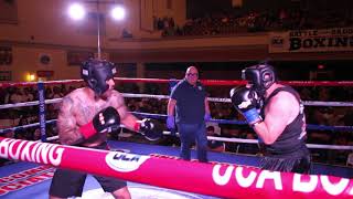 UCA Heavyweights Donavon Lewis Fresno Police Dept vs AJ Abalos CDCR Pleasant Valley State Prison [upl. by Airbas]