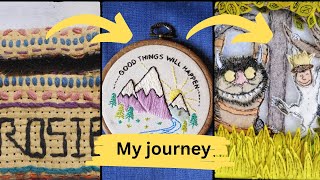 How I started my embroidery journey [upl. by Tirb]