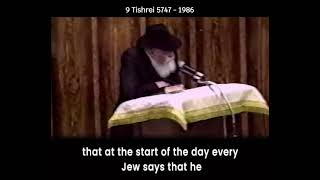 Lubavitcher Rebbe quotTzedakah and Geulahquot RebbeDaily 3096 [upl. by Underwood]