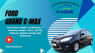 Ford Grand C  MAX 16 Benzyna 2010 rok [upl. by Henryetta]