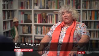 Miriam Margolyes End Of Days Call The Midlife Actress On BBC Breakfast 25072024 [upl. by Ysnil]