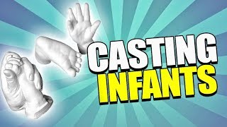 Casting an Infants Hands and Feet Tutorial [upl. by Anihpesoj311]