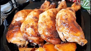 Bakina kuhinja  najbolji pileći bataci sa krompirom u rerni chicken drumstick [upl. by Eisyak]