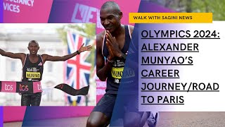 The Story of 2024 London Marathon Champion ALEXANDER MUNYAORoad to Paris Olympics Career Journey [upl. by Atiseret]