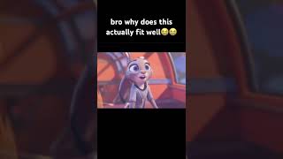 Zootopia “Thick of It”Ksi Music Video Pt3 meme ytshorts subscribe comedy viral music [upl. by Anertac]