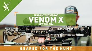 TenPoint Crossbows VENOM X  ALL NEW for 2024 [upl. by Nacim]