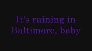 Counting Crows  Raining in Baltimore Lyrics [upl. by Valene564]