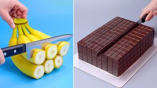 10 Fancy Cake Decorating For Beginner  Quick amp Easy Chocolate Cake Recipe  Perfect Cake Ideas [upl. by Aspa]