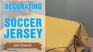 How to Heat Press a Soccer Jersey [upl. by Natanoy381]