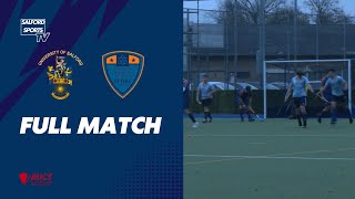 University Hockey Salford 1s vs MMU 2s Full Match [upl. by Suravat]