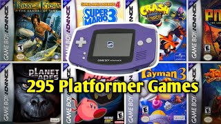 Best 295 Platformer Games for Game Boy Advance GBA [upl. by Enyaw593]