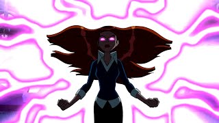 Gwen Tennyson  All Powers amp Fights Scenes 2 Ben 10 Alien Force [upl. by Aitam]