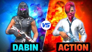 GW DABIN 🇮🇳 VS Actionking0099 🇮🇳  FREESTYLE 1VS1 FIGHT 🍷🗿 [upl. by Artenak]