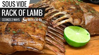 Best Way to Cook RACK OF LAMB Sous Vide with Joule ChefSteps by Sous Vide Everything [upl. by Nonnelg]