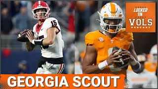 Tennessee Football vs Georgia Scouting Report Bulldogs Solid as Usual but Not Elite [upl. by Htiekram]