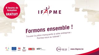 Formezvous au tutorat avec lIFAPME [upl. by Aissej30]