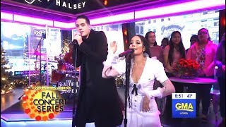 GEazy amp Halsey Perform quotHim amp Iquot GMA LIVE [upl. by Eelyahs]