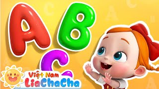 🅰️ 🅱️Lia và ChaCha học bảng chữ cái 📖 ABC song  LiaChaCha  Ca Nhạc Thiếu Nhi Việt Nam [upl. by Dunstan]