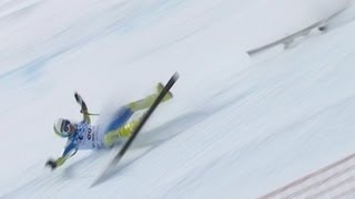 2012s Alpine Skiing Crashes  Universal Sports [upl. by Onirefez]