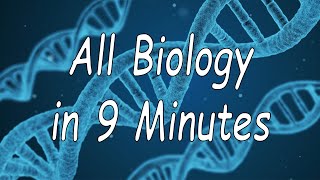 All of Biology in 9 minutes [upl. by Junji]