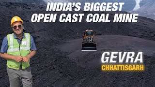 Asia’s biggest open cast coal mine tour  Coal mining process  Gevra SECL coal mine Chhattisgarh [upl. by Kaplan]