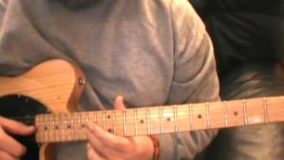 Guitar Lesson for Roger  Poncho and Lefty Solo [upl. by Domph]