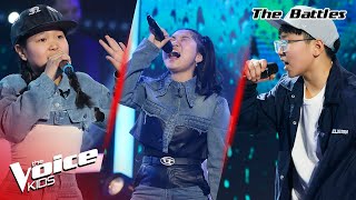 BNominErdene VS EIshu VS LBolormaa  quotNulims Dussan Khairquot  The Battles  The Voice Kids 2024 [upl. by Retsila]