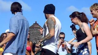 BSB Cruise 2011Beach Party Musical chairs [upl. by Atinaujnas]