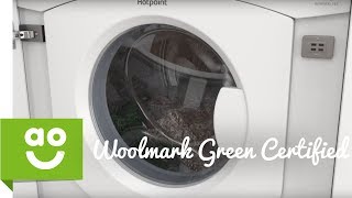 Hotpoint Woolmark Green Certified  Washing Machines  aocom [upl. by Reese469]