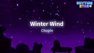 RhythmStar Chopin quotWinter Windquot [upl. by Yerg498]