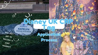 Disney UK CRP Tag  My Application Process  Kats Neverland [upl. by Marketa45]