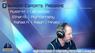 Oakmont Ragnarok vs Verdugo Hills High School  California Varsity Rocket League [upl. by Gardol]