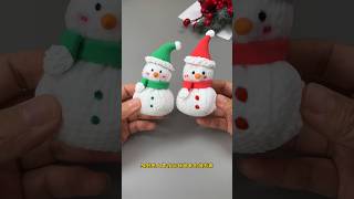 Snowman using washcloth [upl. by Anirres842]