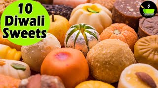 10 Best Diwali Sweets Recipes [upl. by Diogenes]