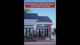 Desain Rumah Anti Sombong shortvideo animasirumah anekadesainrumah [upl. by Asiulana]