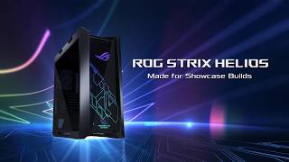 The First ROG Chassis – the ROG Strix Helios [upl. by Francie787]