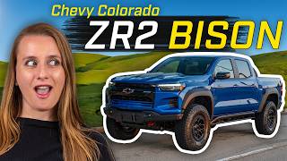 2024 Chevy Colorado ZR2 Bison Review Is Bigger Really Better [upl. by Gratianna]