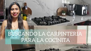 BUSCANDO LA CARPINTERIA PARA MI COCINA REMODELACION TOTAL COCINA PEQUEÑA [upl. by Noiztneb]