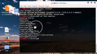 How to open jar files in kali linux 20 by double click [upl. by Aneles662]