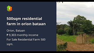 500sqm residential farm in orion bataan [upl. by Ala985]