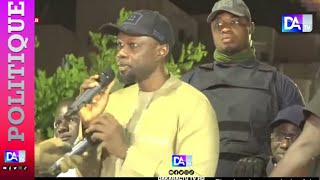 INTEGRALITE DISCOURS DU PR OUSMANE SONKO DANS LE FIEF DE BARTHELEMY DIAZ [upl. by Yllak]