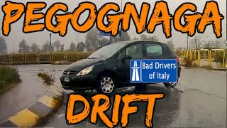 BAD DRIVERS OF ITALY dashcam compilation 1202  PEGOGNAGA DRIFT [upl. by Philps]