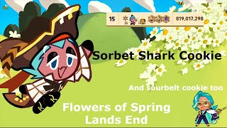 Sorbet shark cookie and sourbelt cookie flowers of spring lands end [upl. by Girovard]