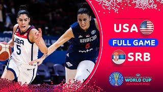 QUARTERFINALS USA v Serbia  Full Basketball Game  FIBA Womens Basketball World Cup 2022 [upl. by Boccaj812]